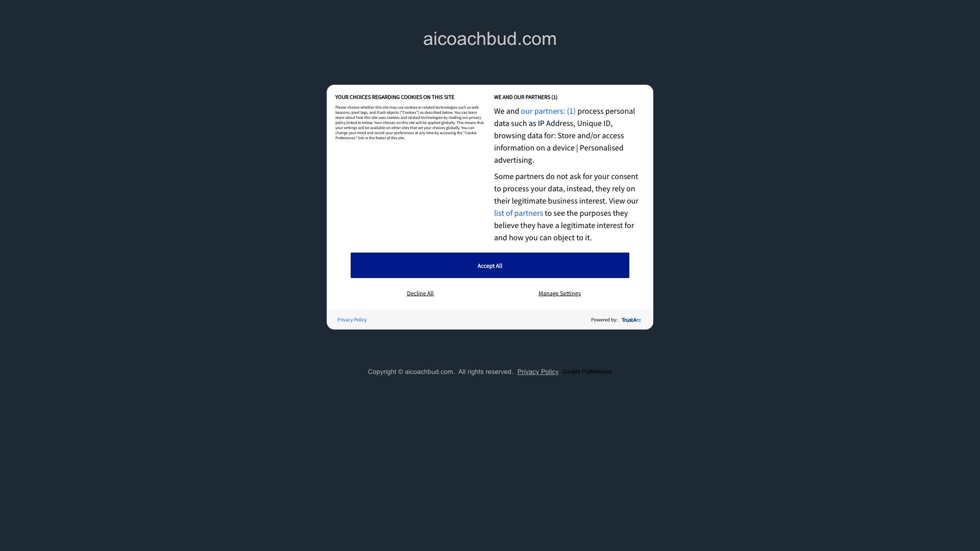 AIcoachbud Screenshot