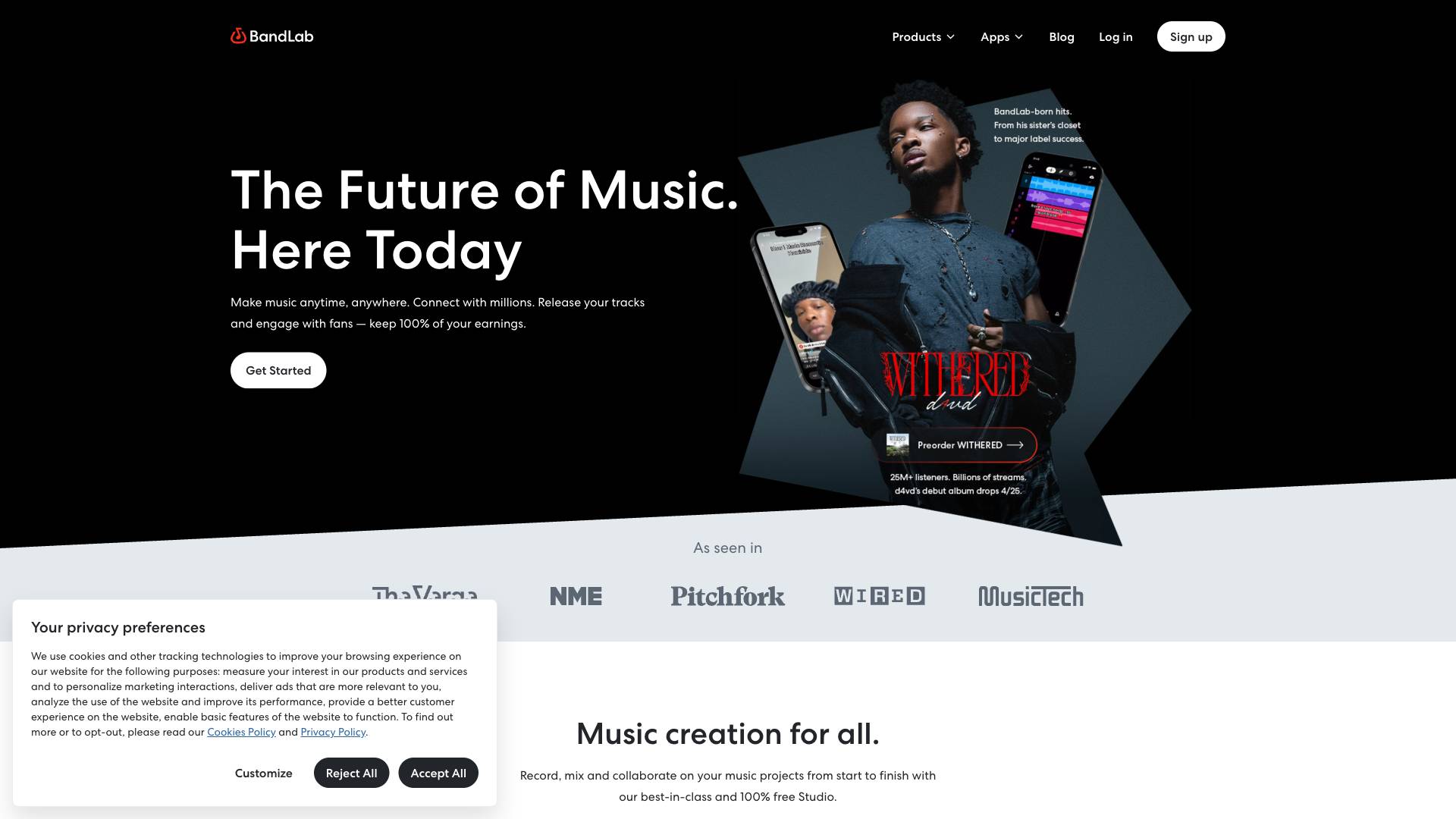 Bandlab Screenshot