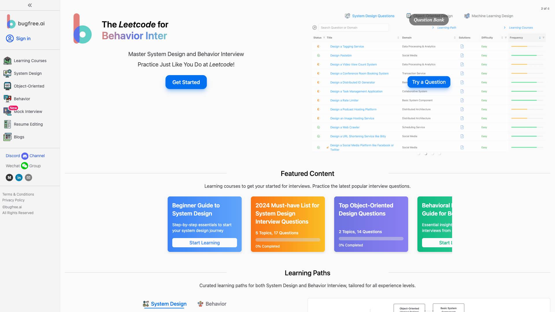 bugfree.ai Screenshot