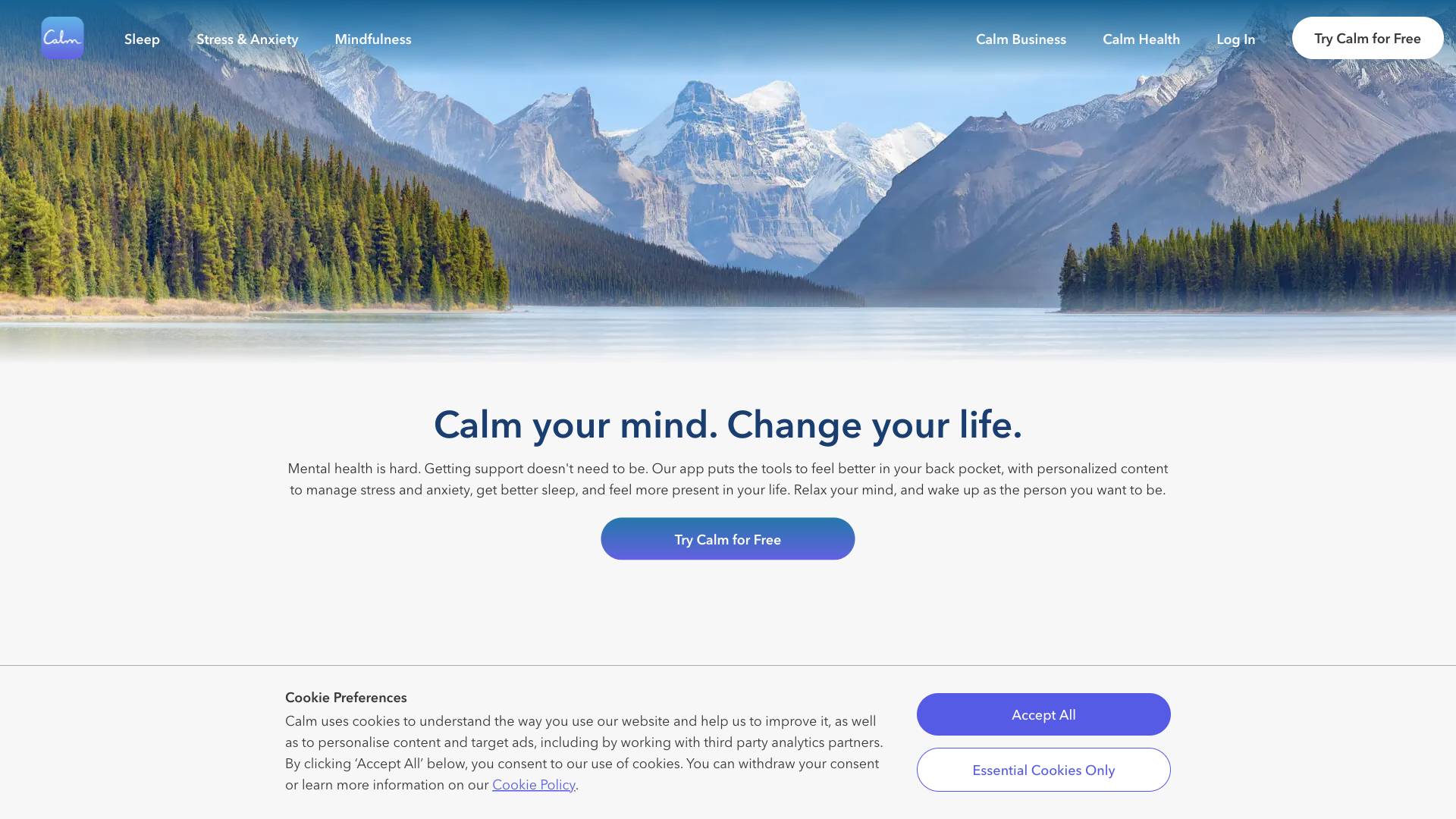 Calm Screenshot