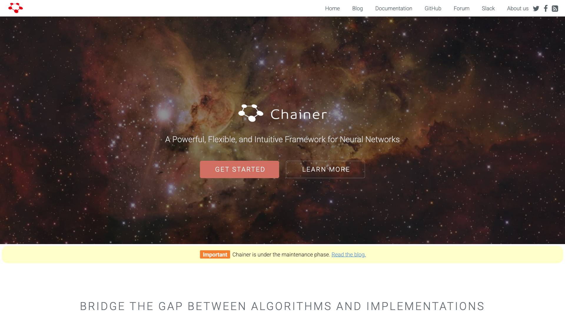Chainer Screenshot