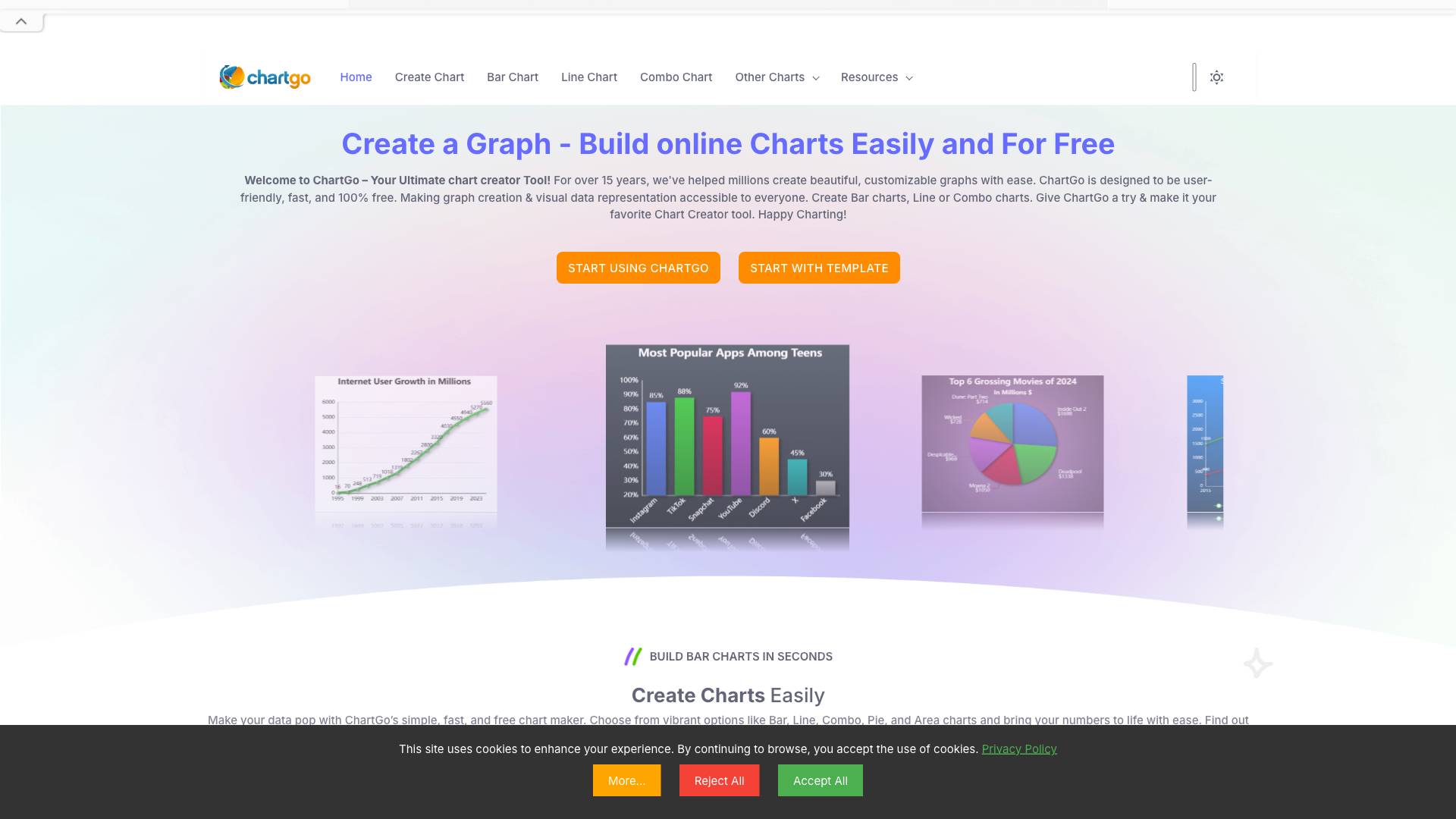 Chart Go Screenshot