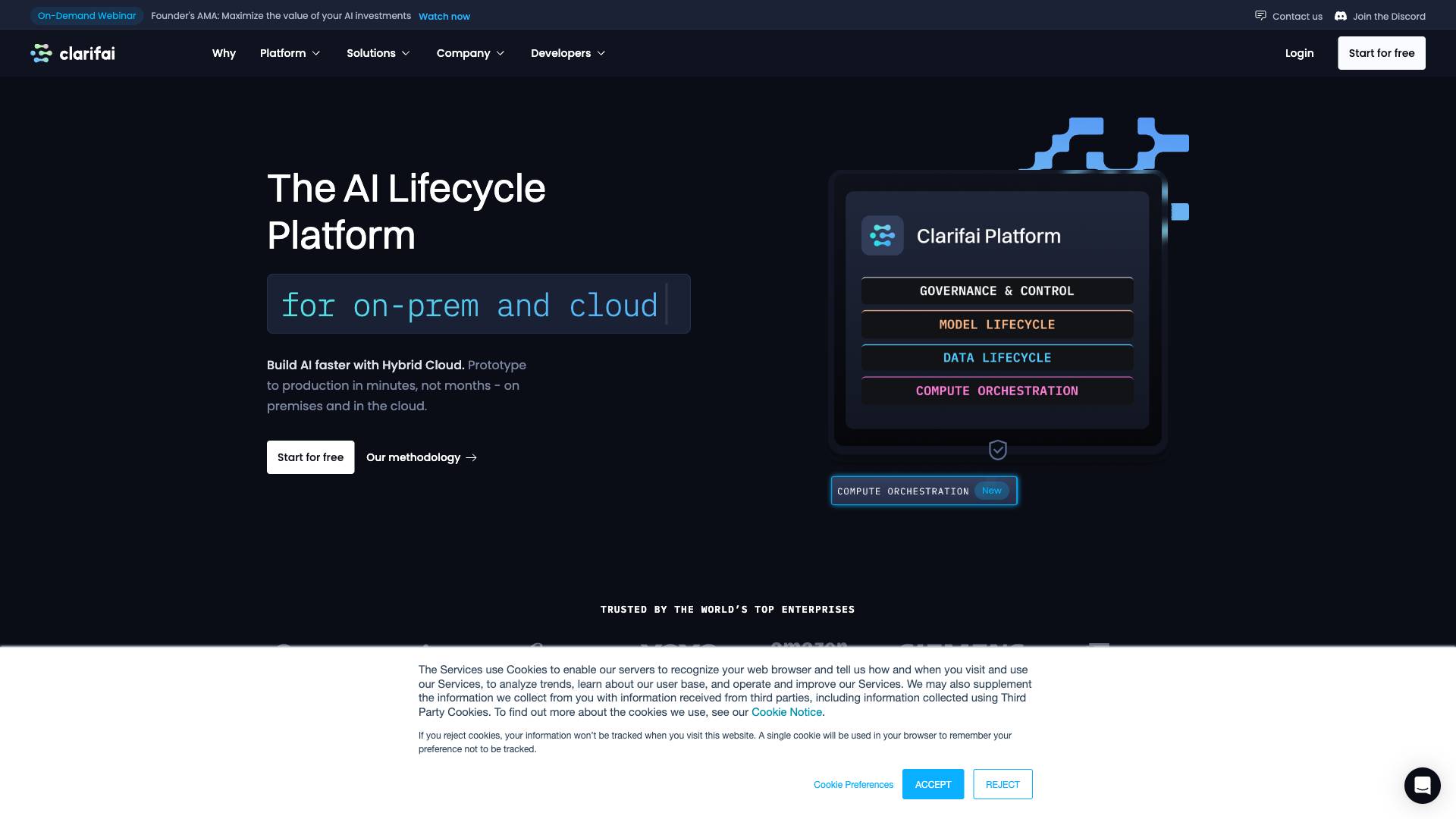 Clarifai Screenshot
