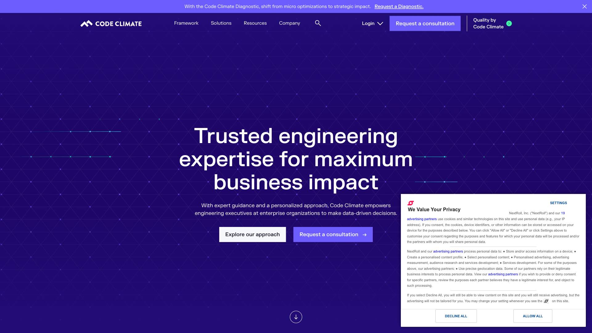Code Climate Screenshot