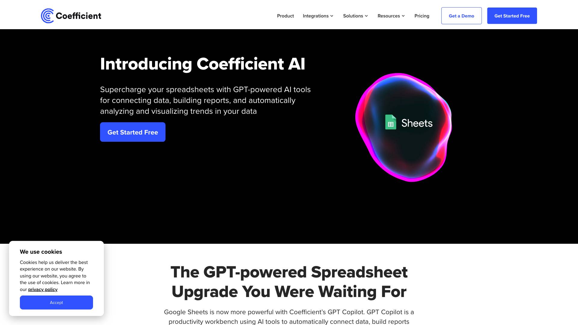 Coefficient Screenshot