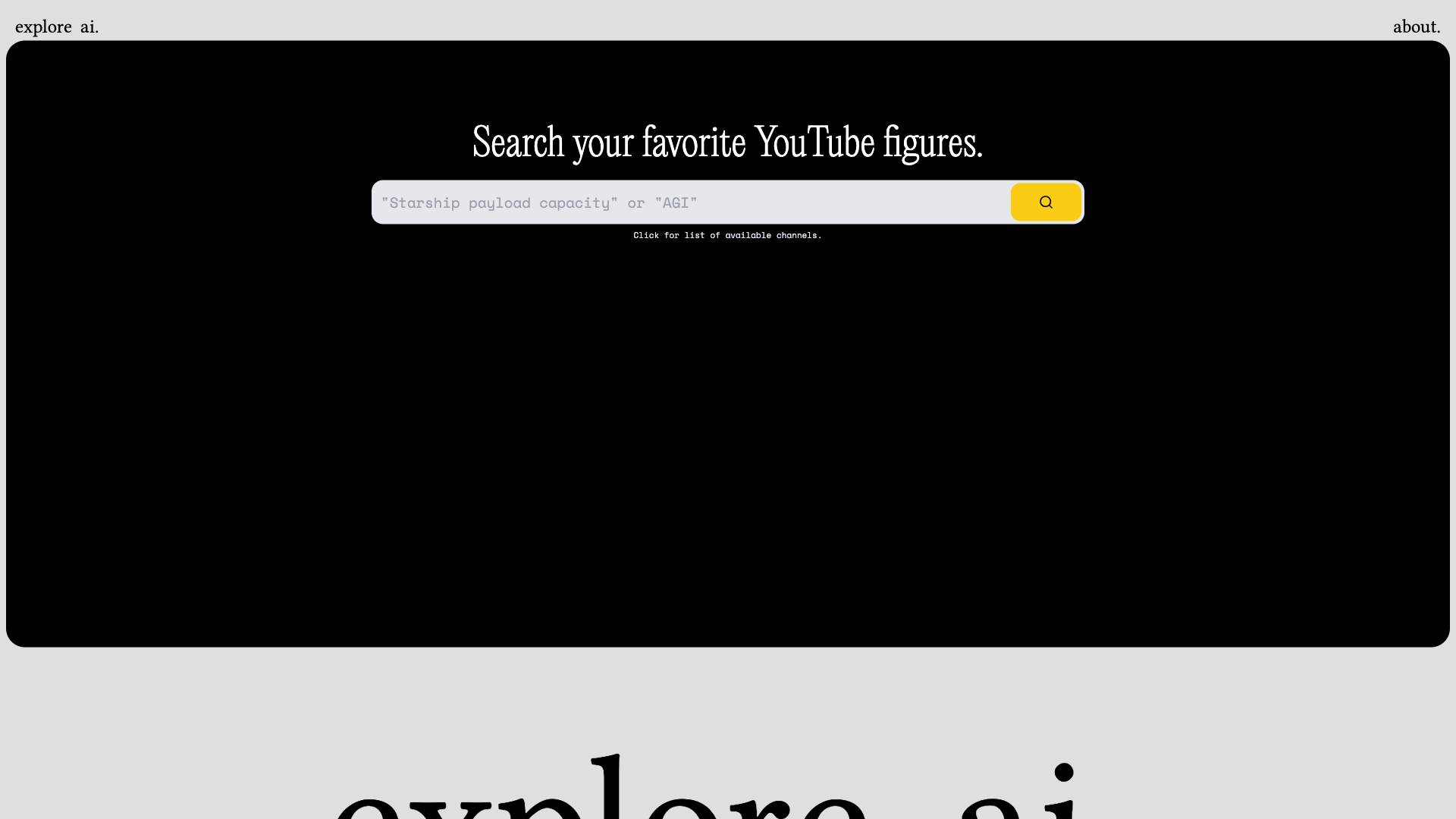 Explore AI Screenshot