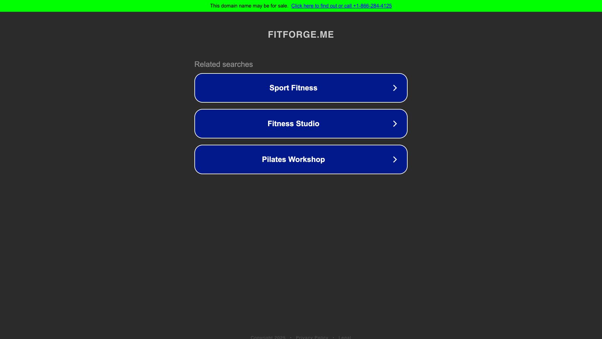 FitForge Screenshot