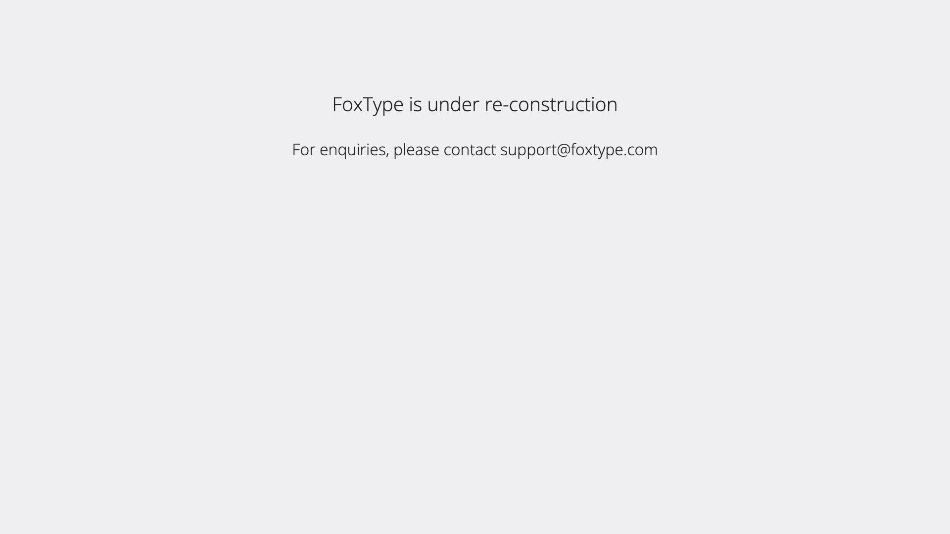 FoxType Screenshot