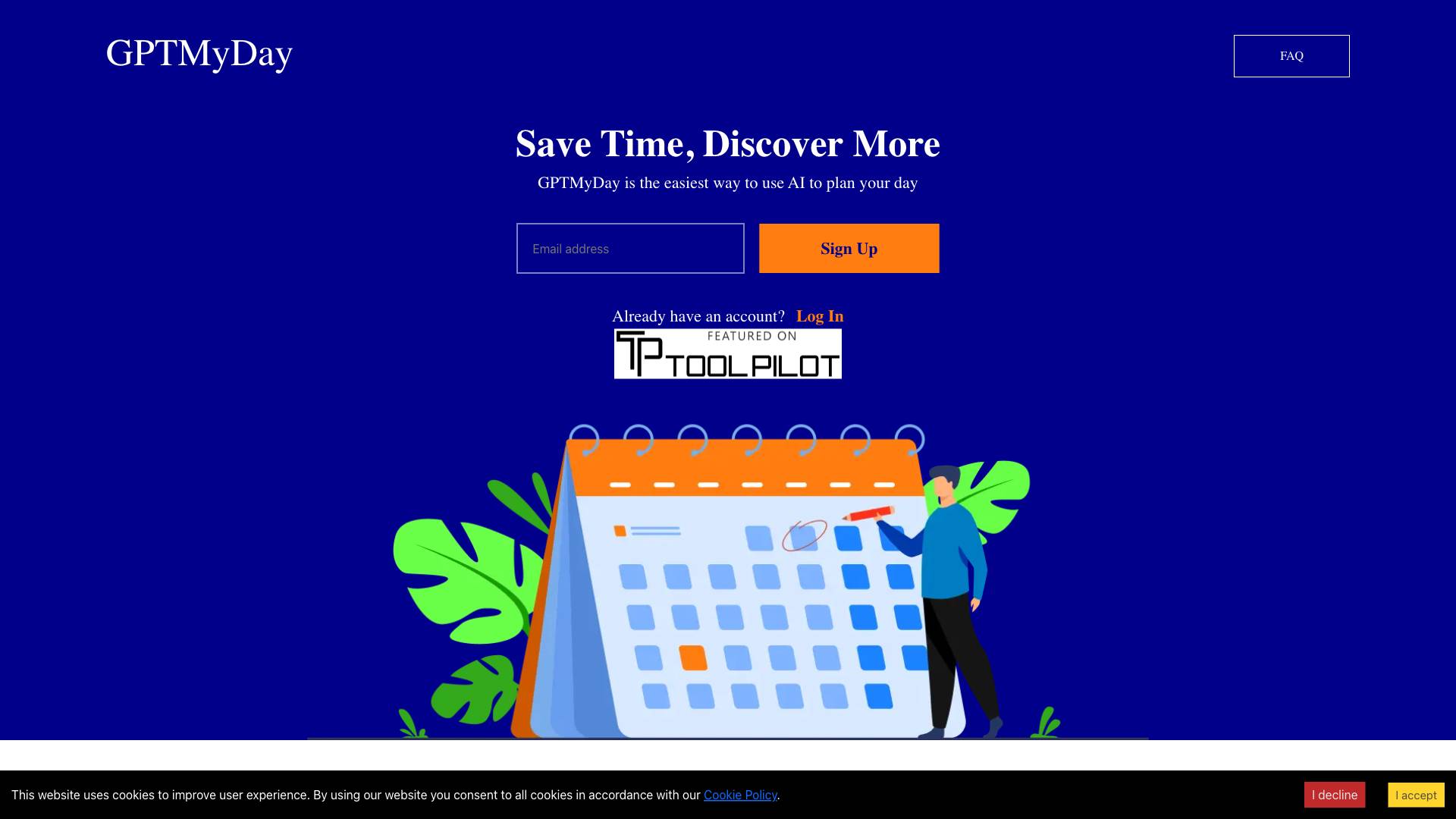 GPTMyDay Screenshot