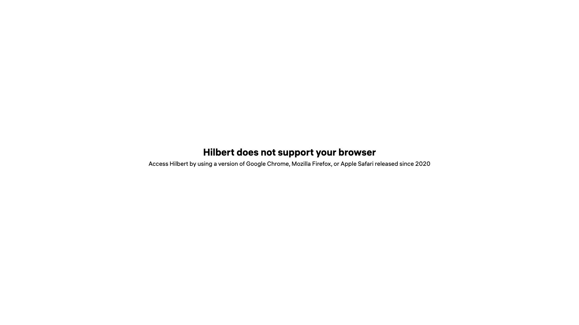 Hilbert Screenshot