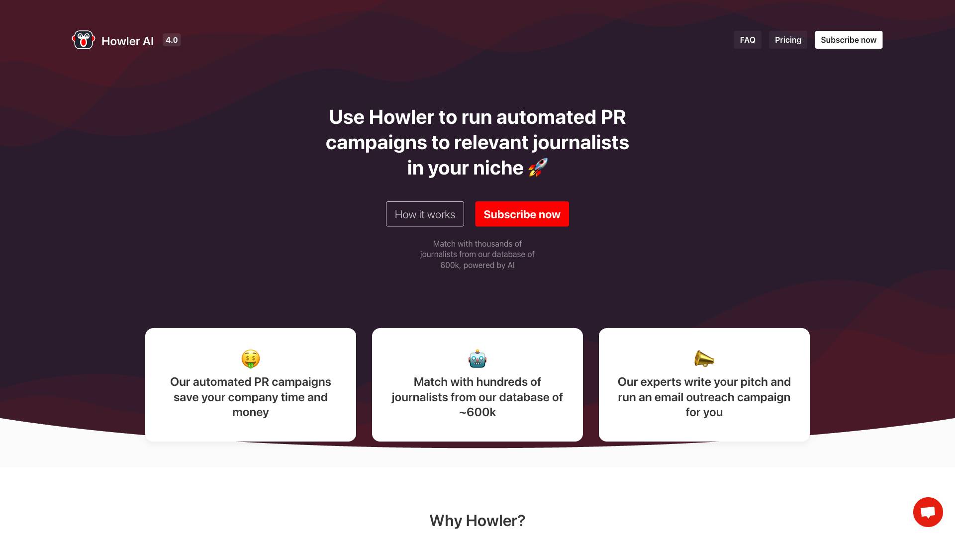 Howler AI Screenshot