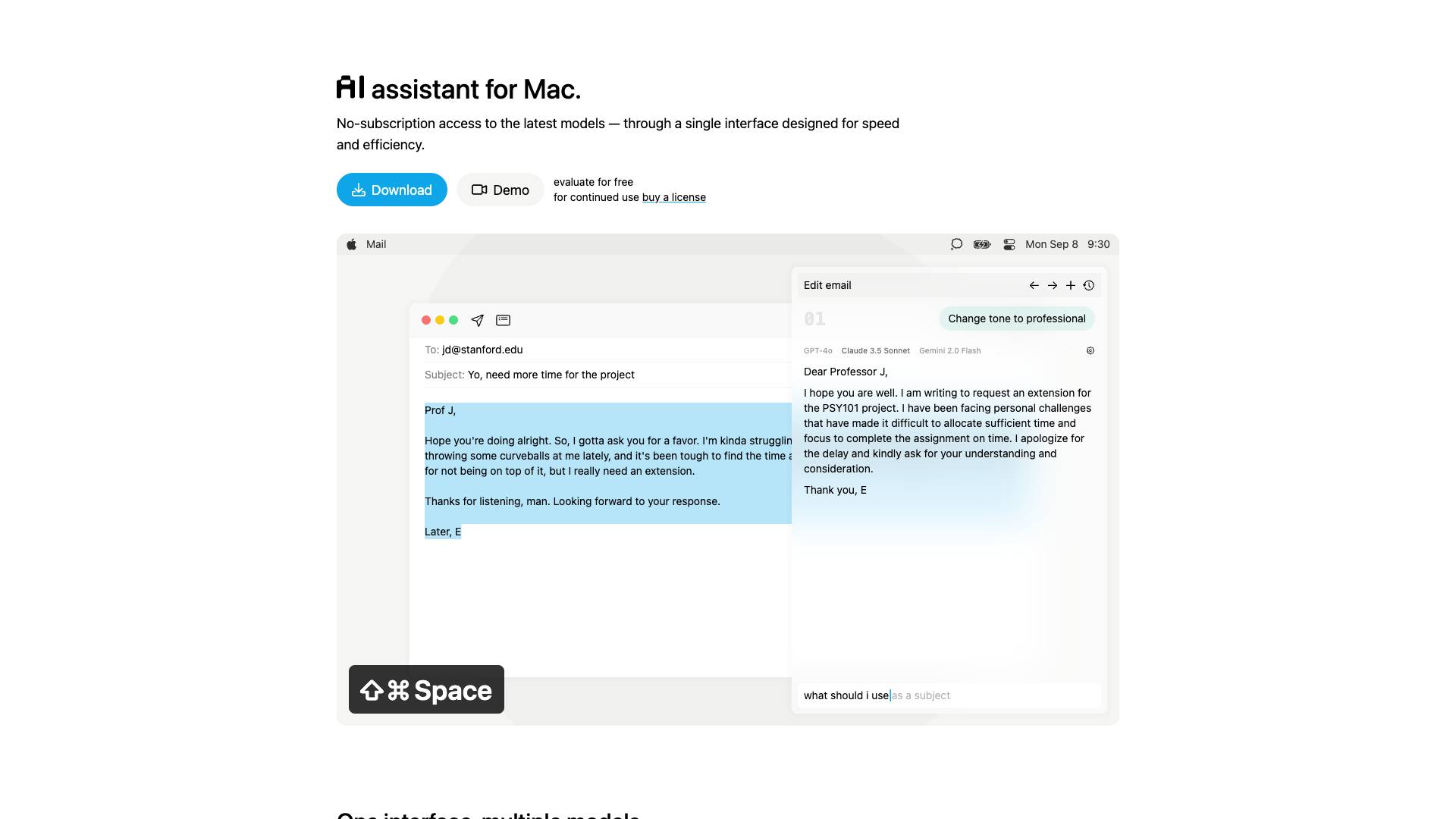 IntelliBar Screenshot