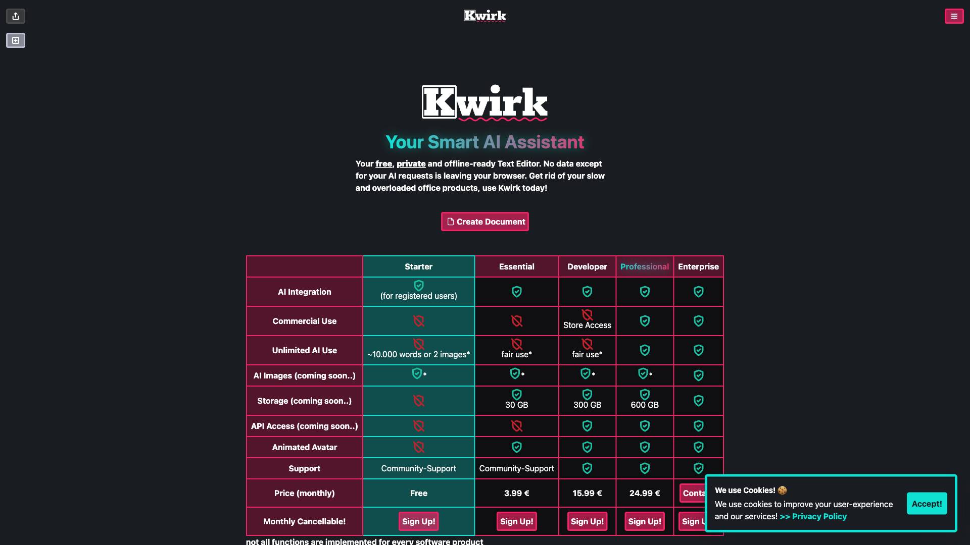 Kwirk Screenshot