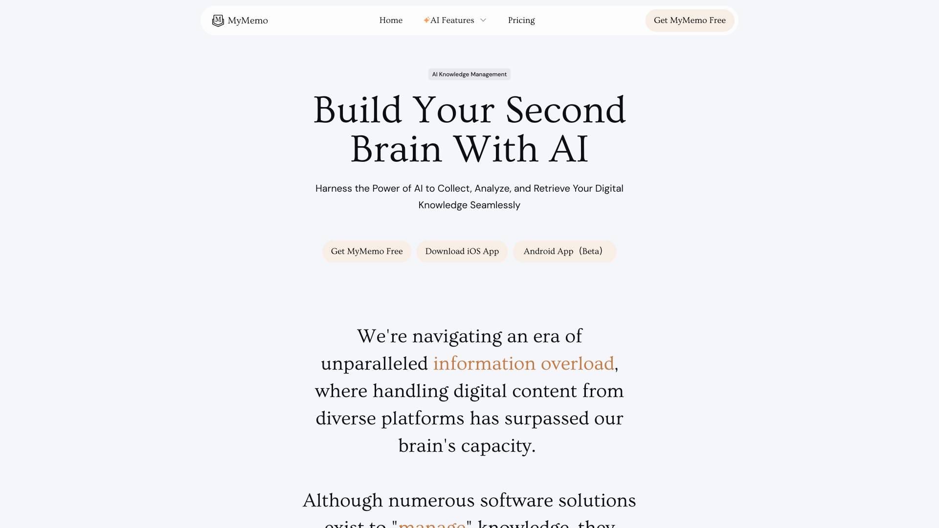MyMemo Screenshot