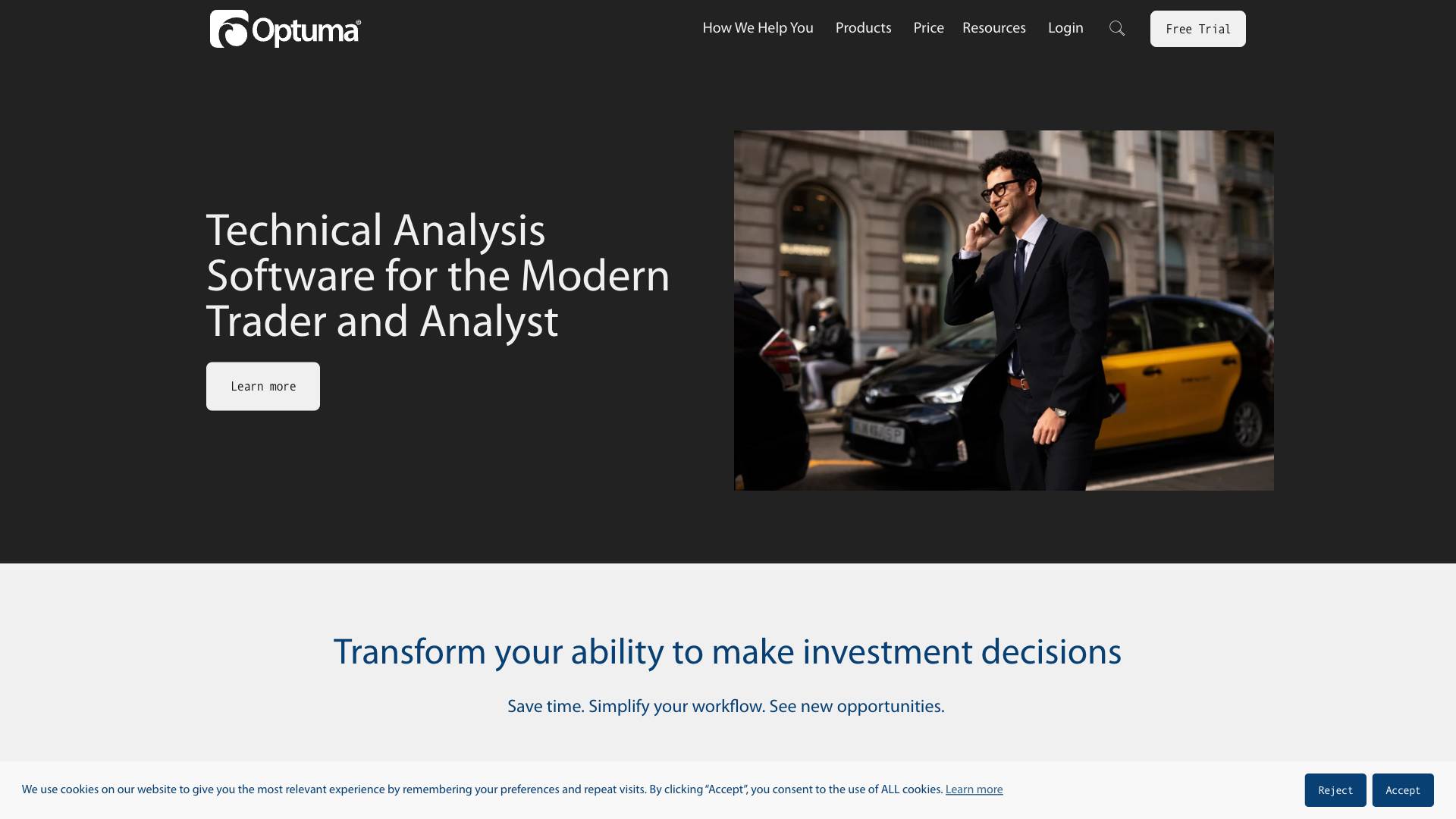 Optuma Screenshot