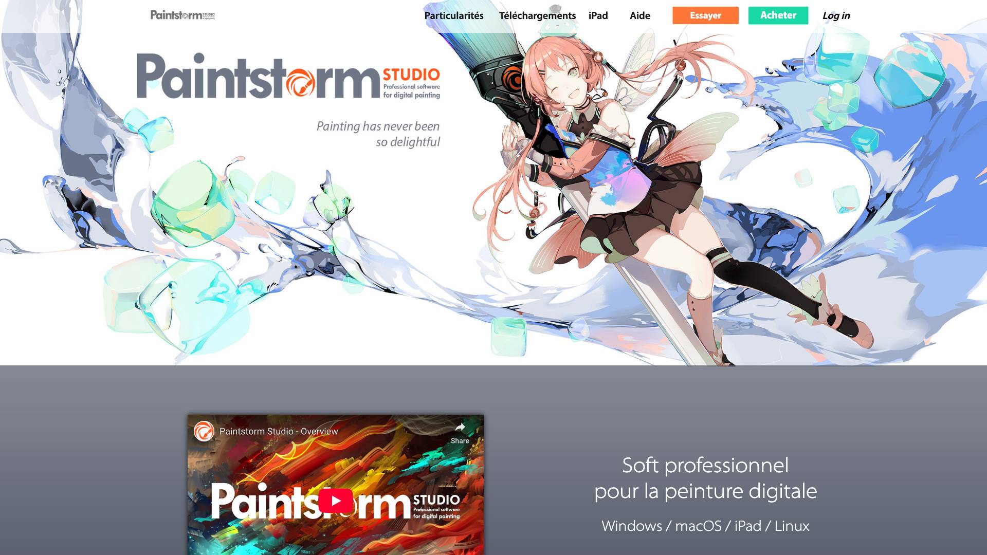 Paintstorm Studio Screenshot