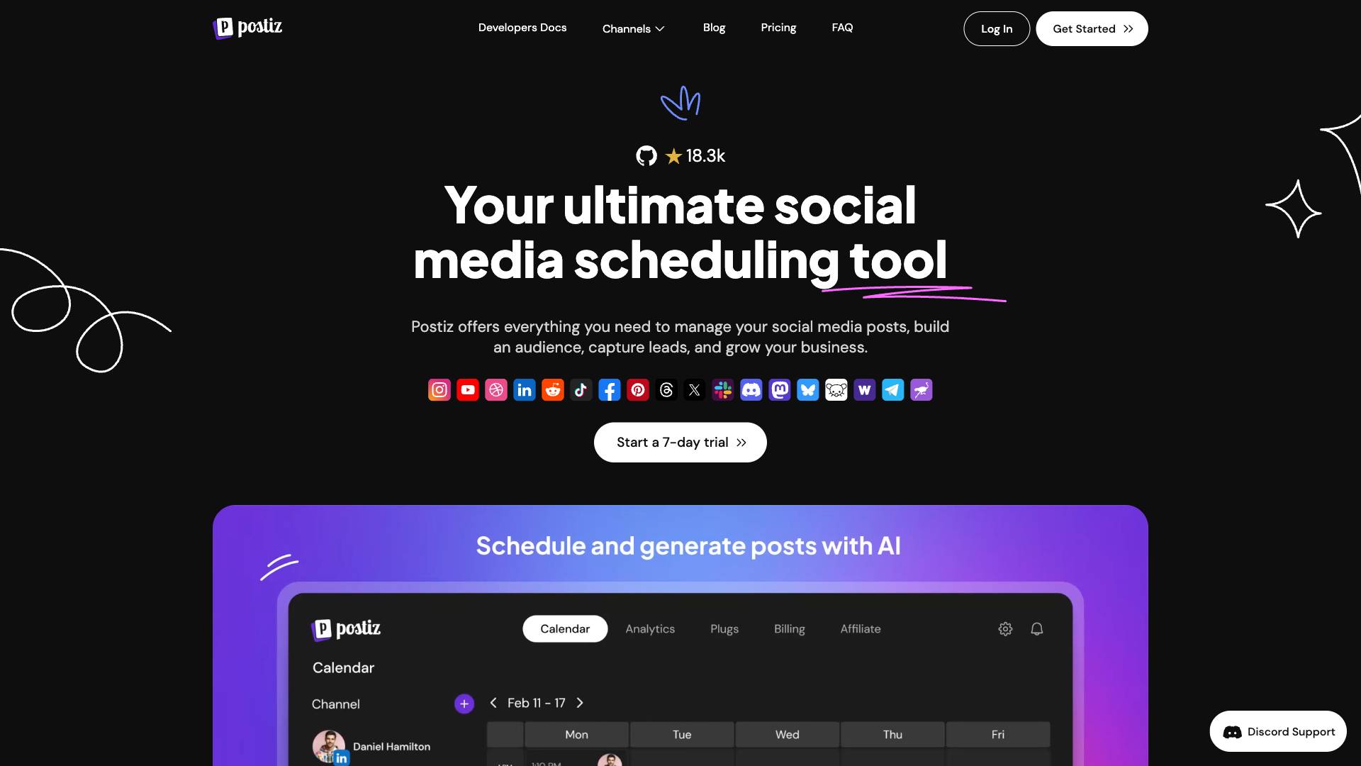 Postiz Screenshot
