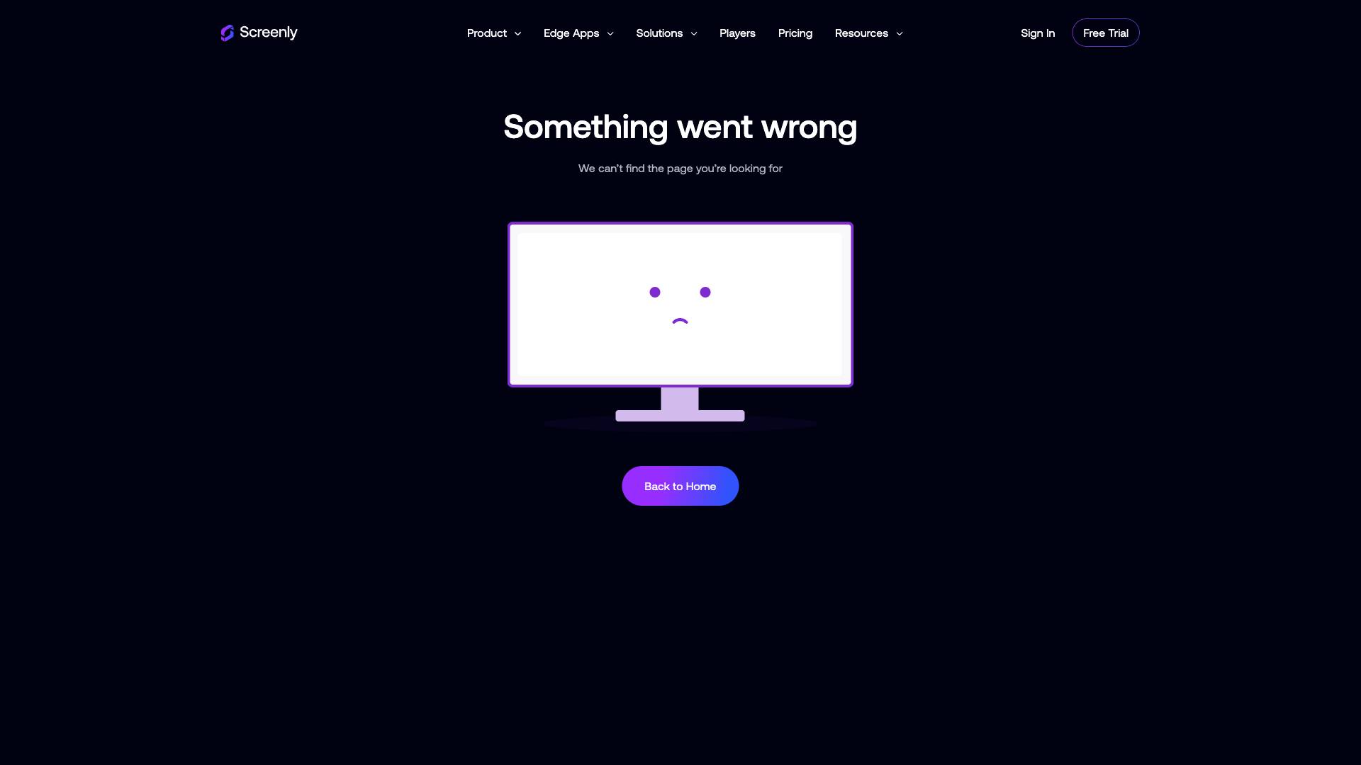 Screenly Pro Screenshot