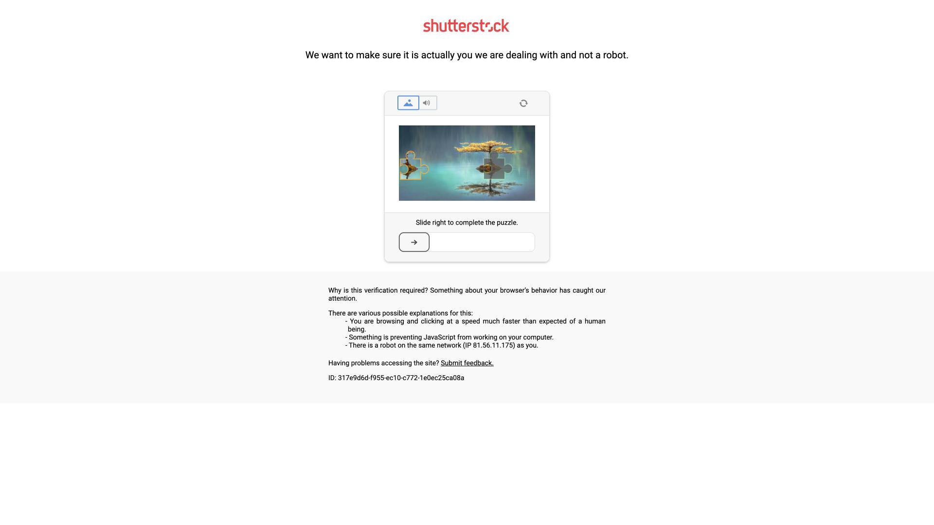 Shutterstock image generator Screenshot