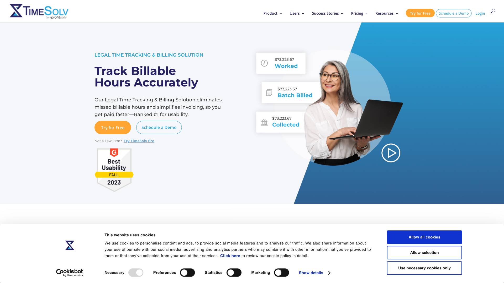 TimeSolv Screenshot